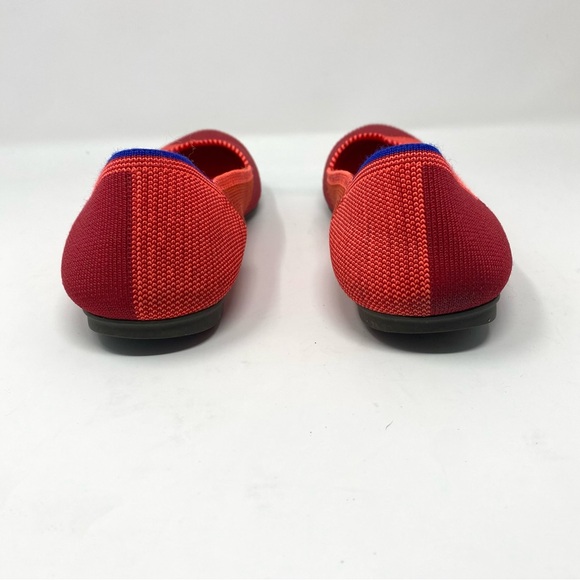 Rothy’s Round Toe Flats in Retired Cherry Pop - Picture 4 of 10